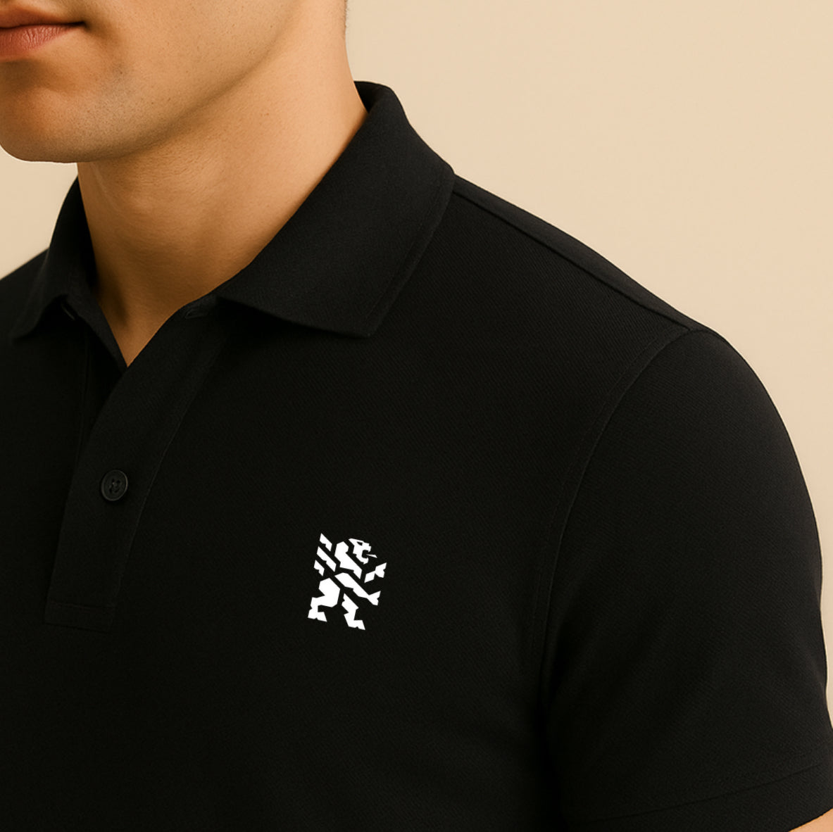 The Lionheart Polo Black