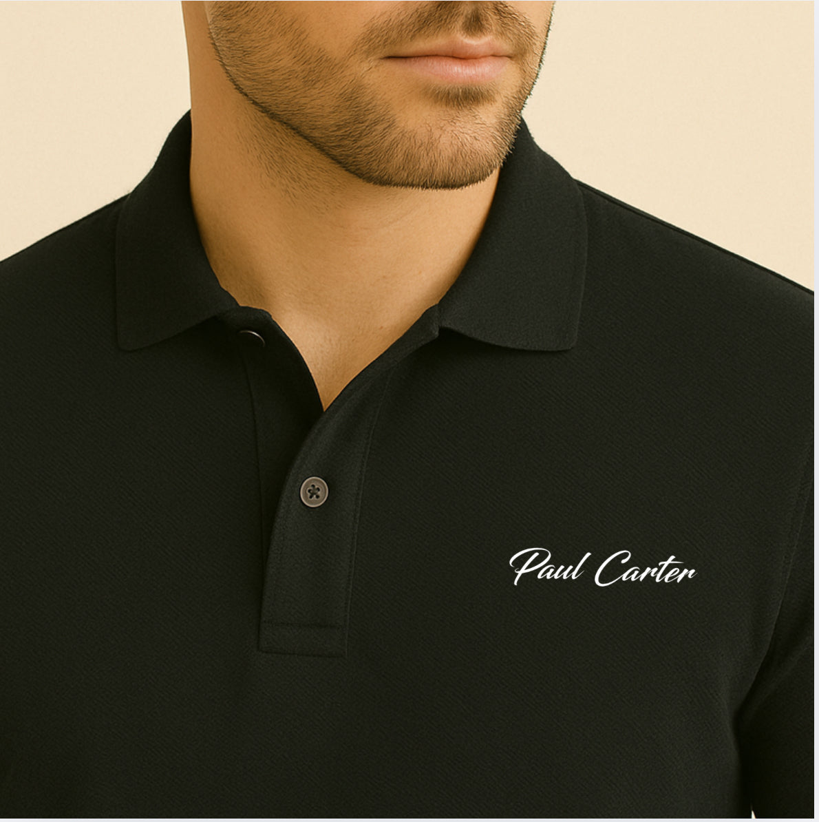 The Signature Polo Black