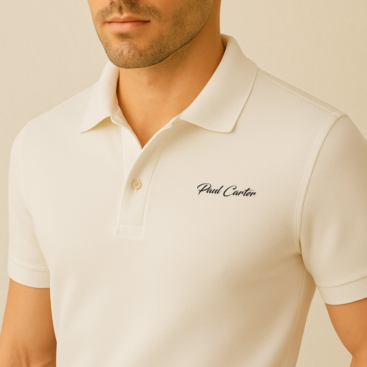 The Signature Polo White
