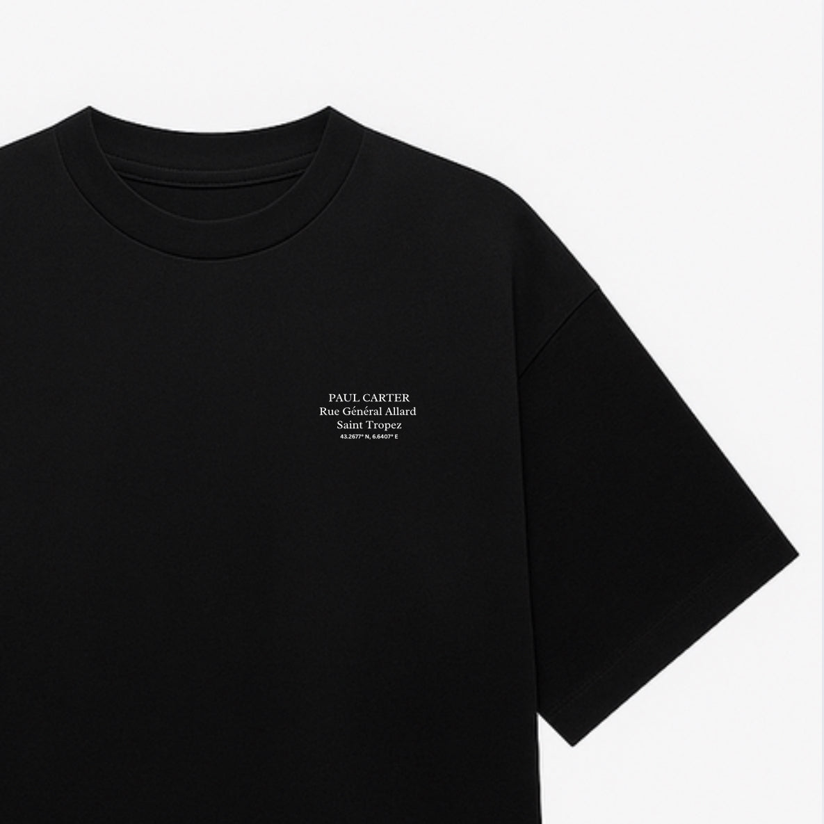 The St Tropez Shirt Black