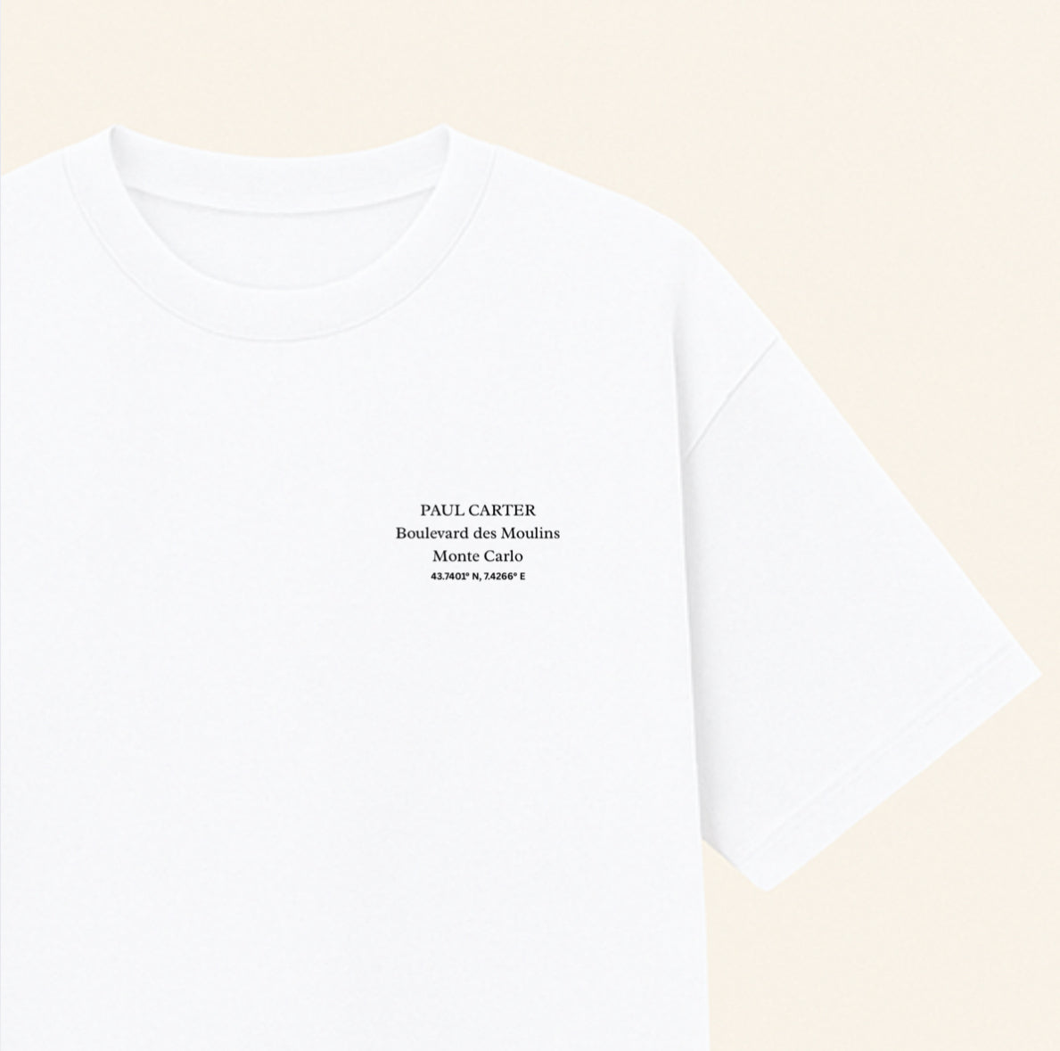 The Monte Carlo Shirt White