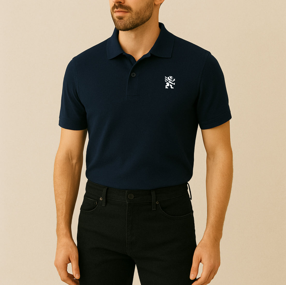 The Lionheart Polo Navy