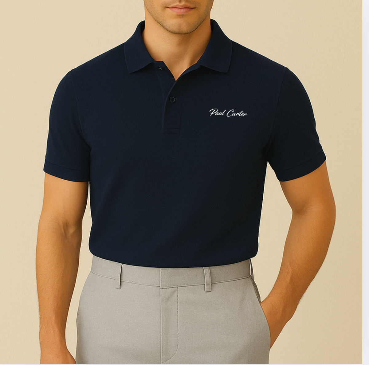 The Signature Polo Navy