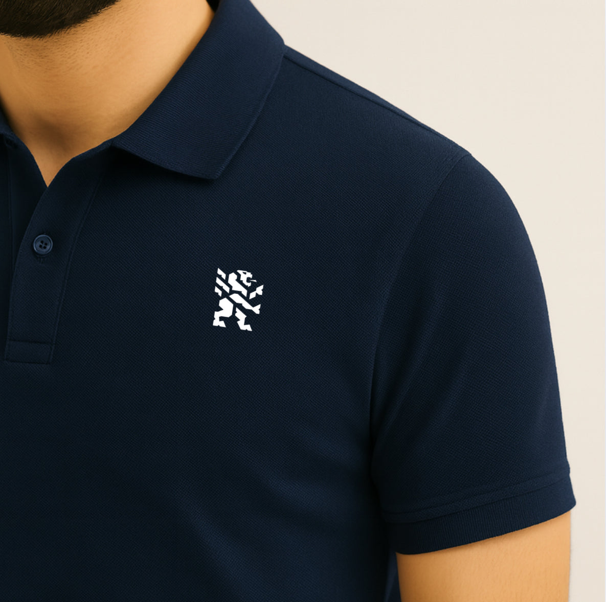 The Lionheart Polo Navy