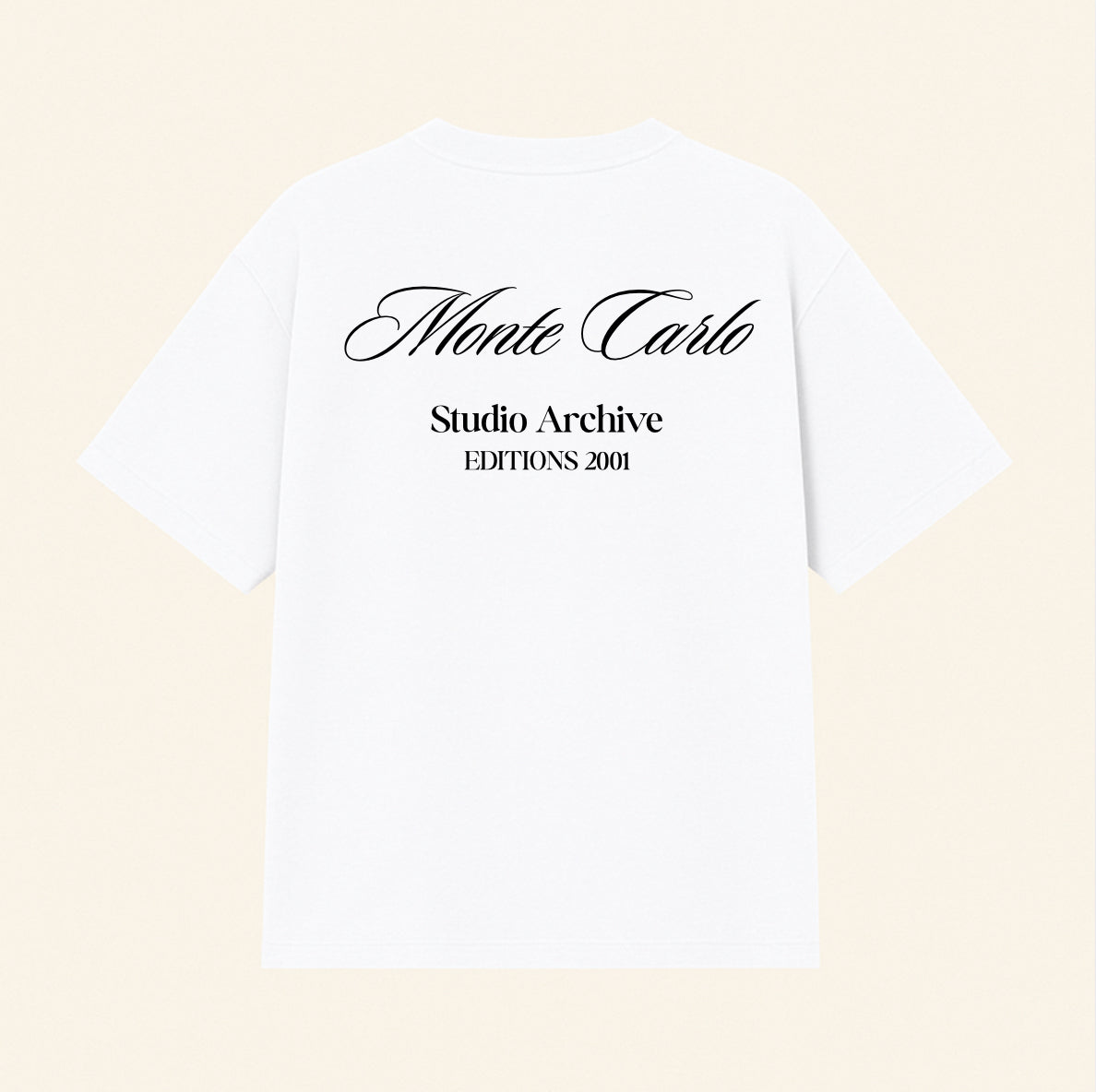 The Monte Carlo Shirt White