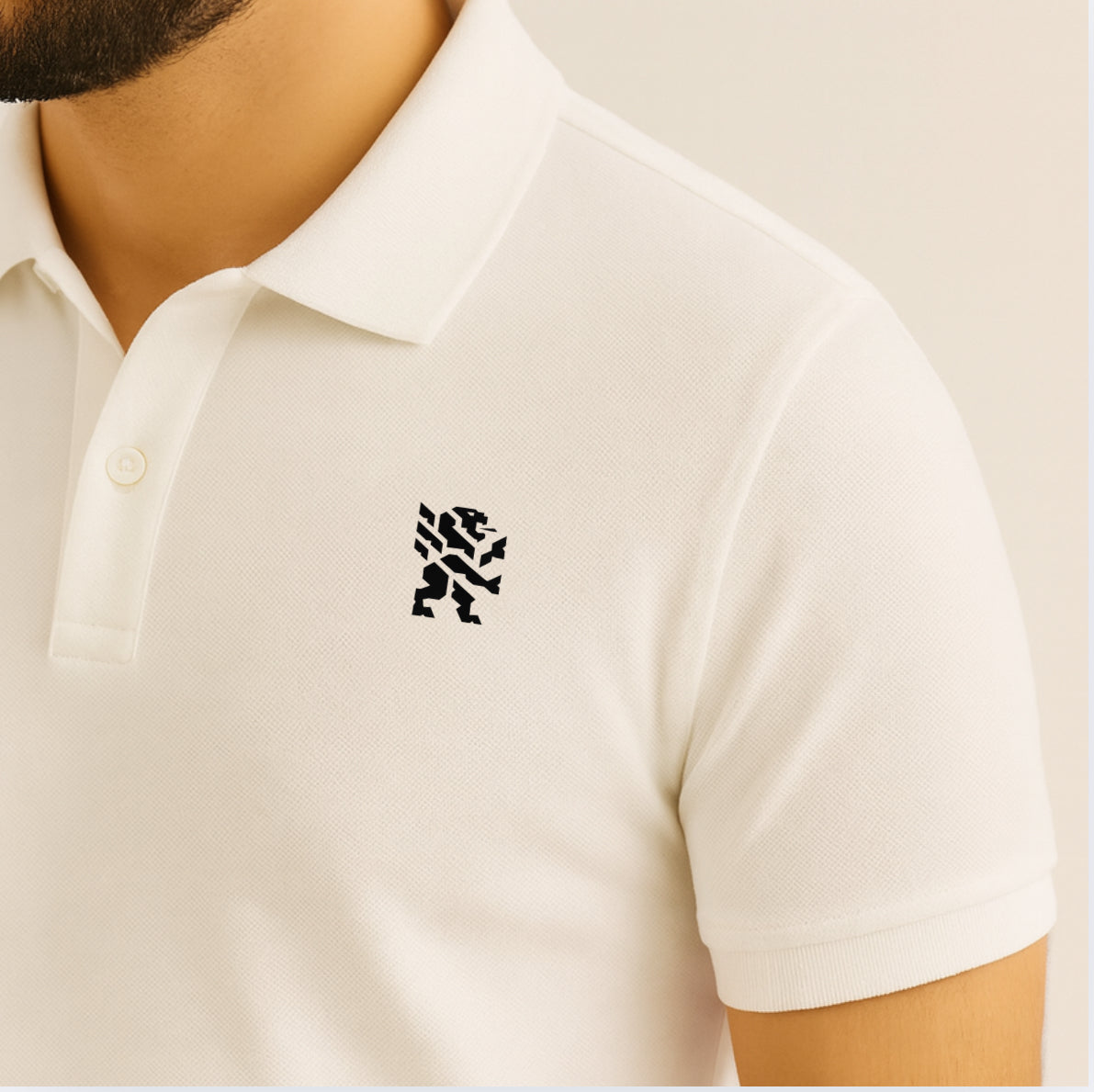The Lionheart Polo White