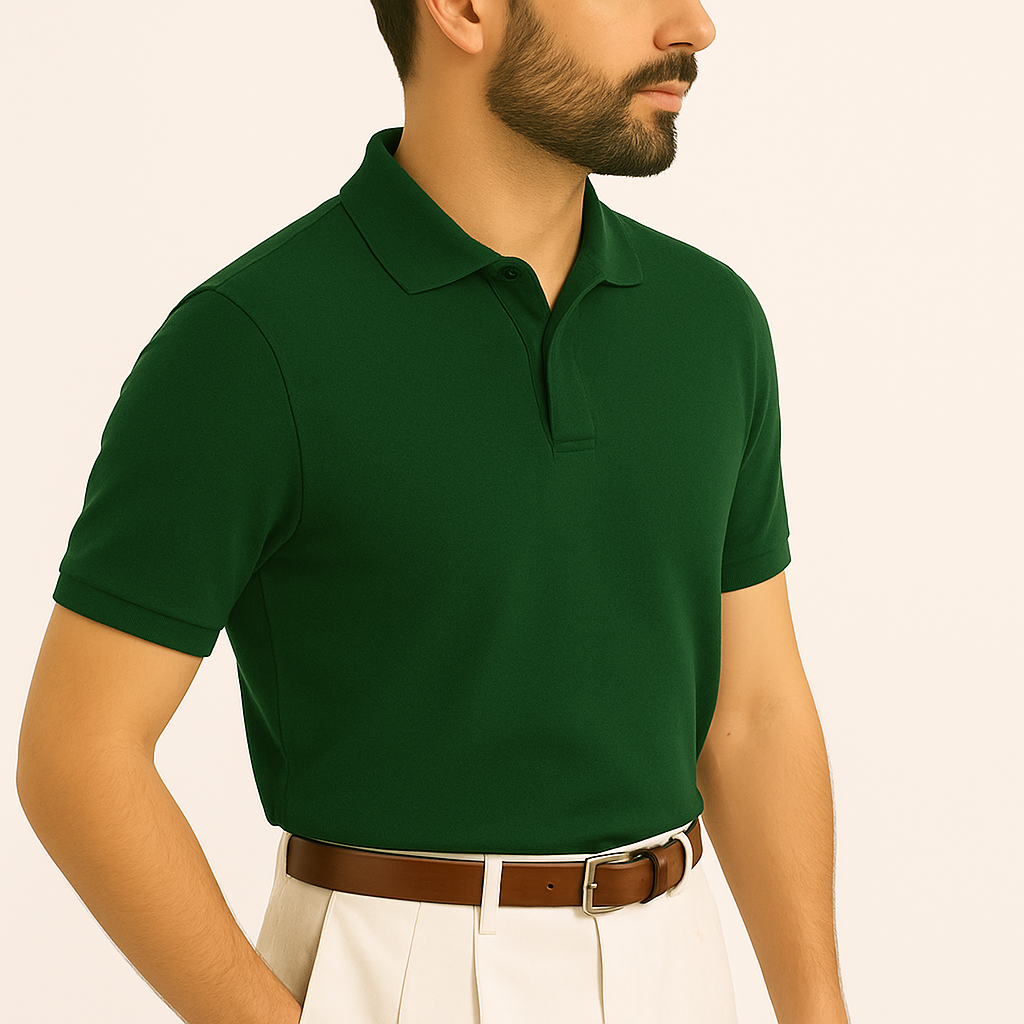 The Basic Polo Green
