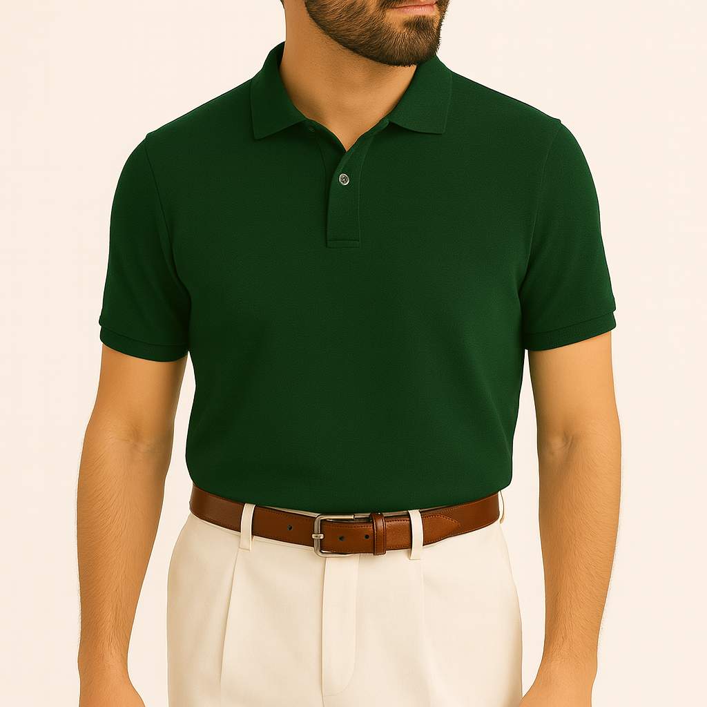 The Basic Polo Green