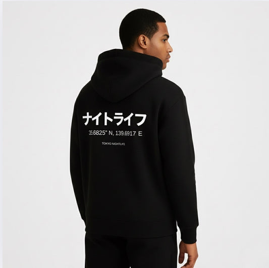 The Tokyo Hoodie Black