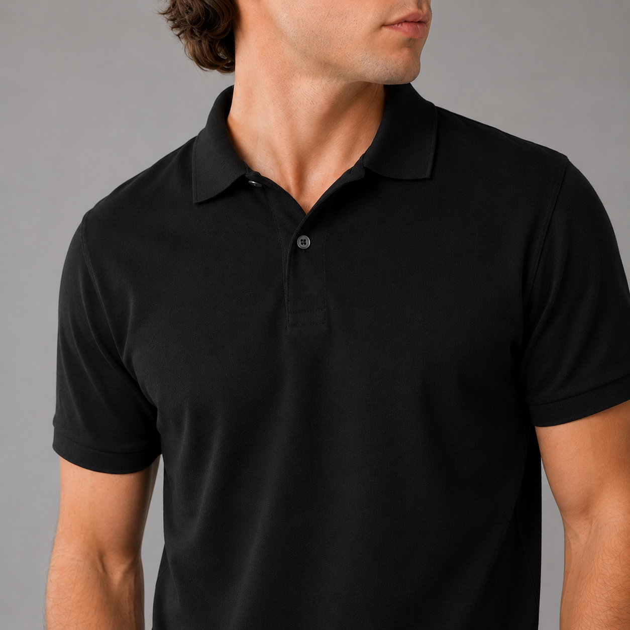 The Basic Polo Black