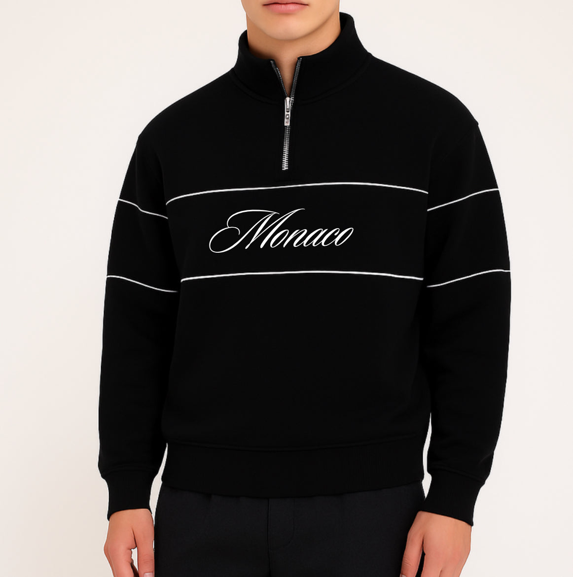 The Monaco Sweatshirt Black