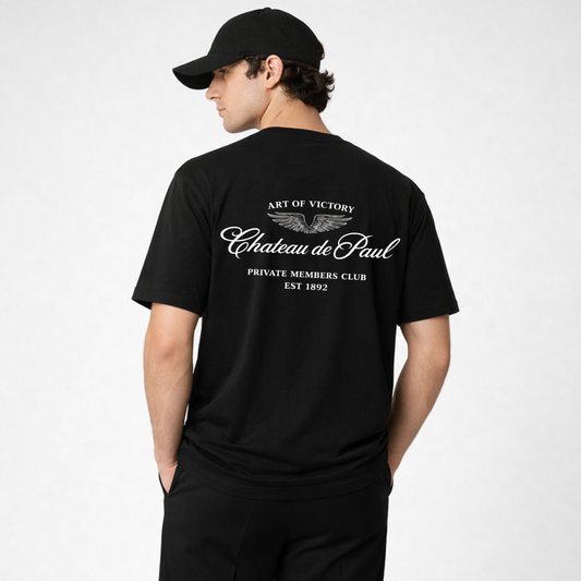 Chateau De Paul T-Shirt Black