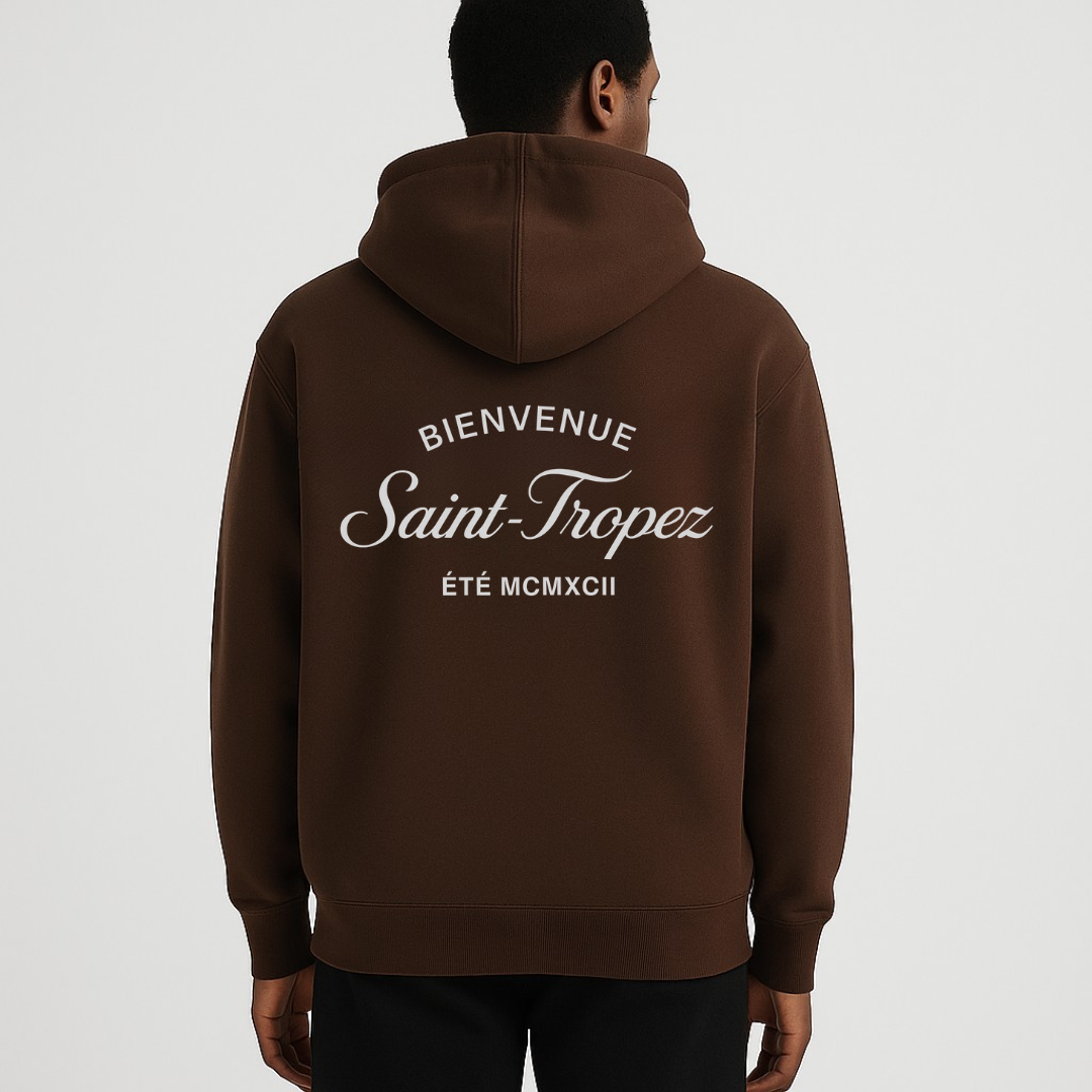 The St Tropez Hoodie Brown