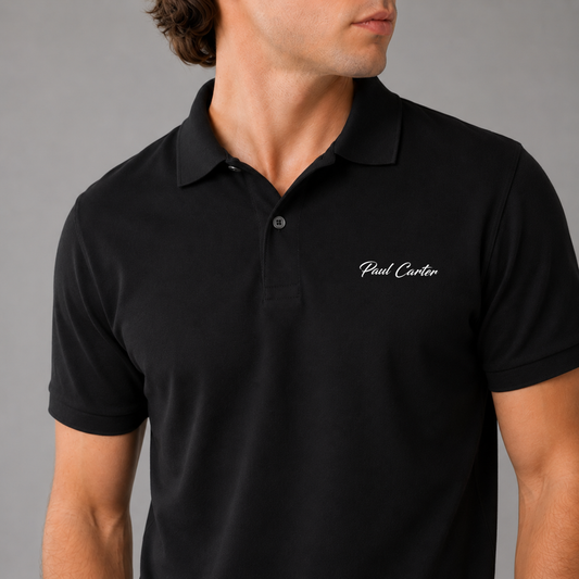 The Signature Polo Black