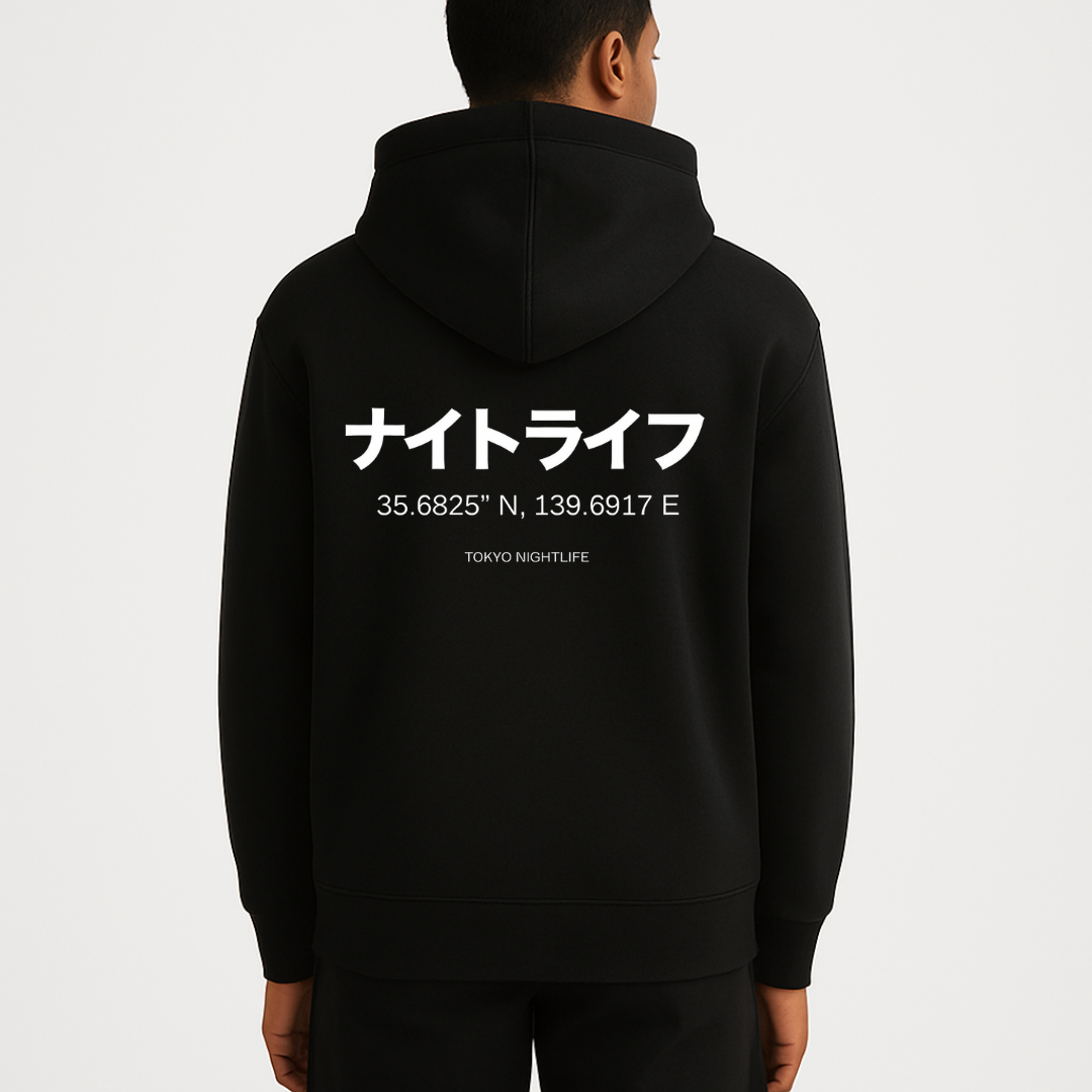 The Tokyo Hoodie Black