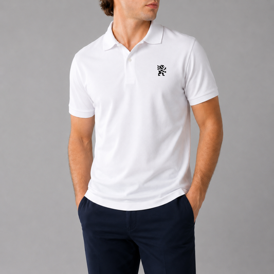 The Lionheart Polo White