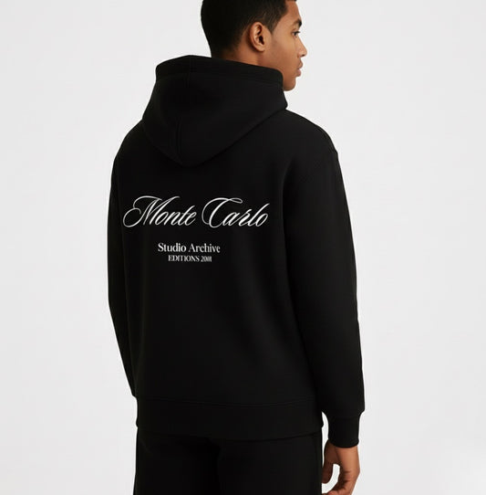 The Monte Carlo Hoodie Black