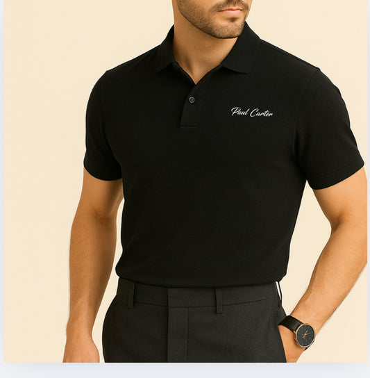 The Signature Polo Black