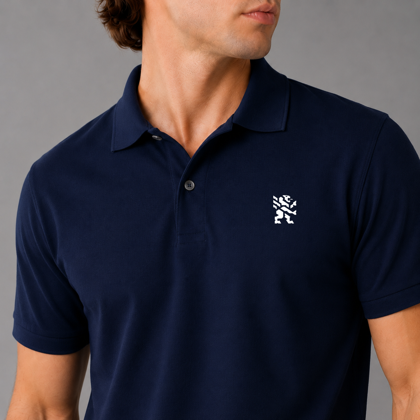 The Lionheart Polo Navy