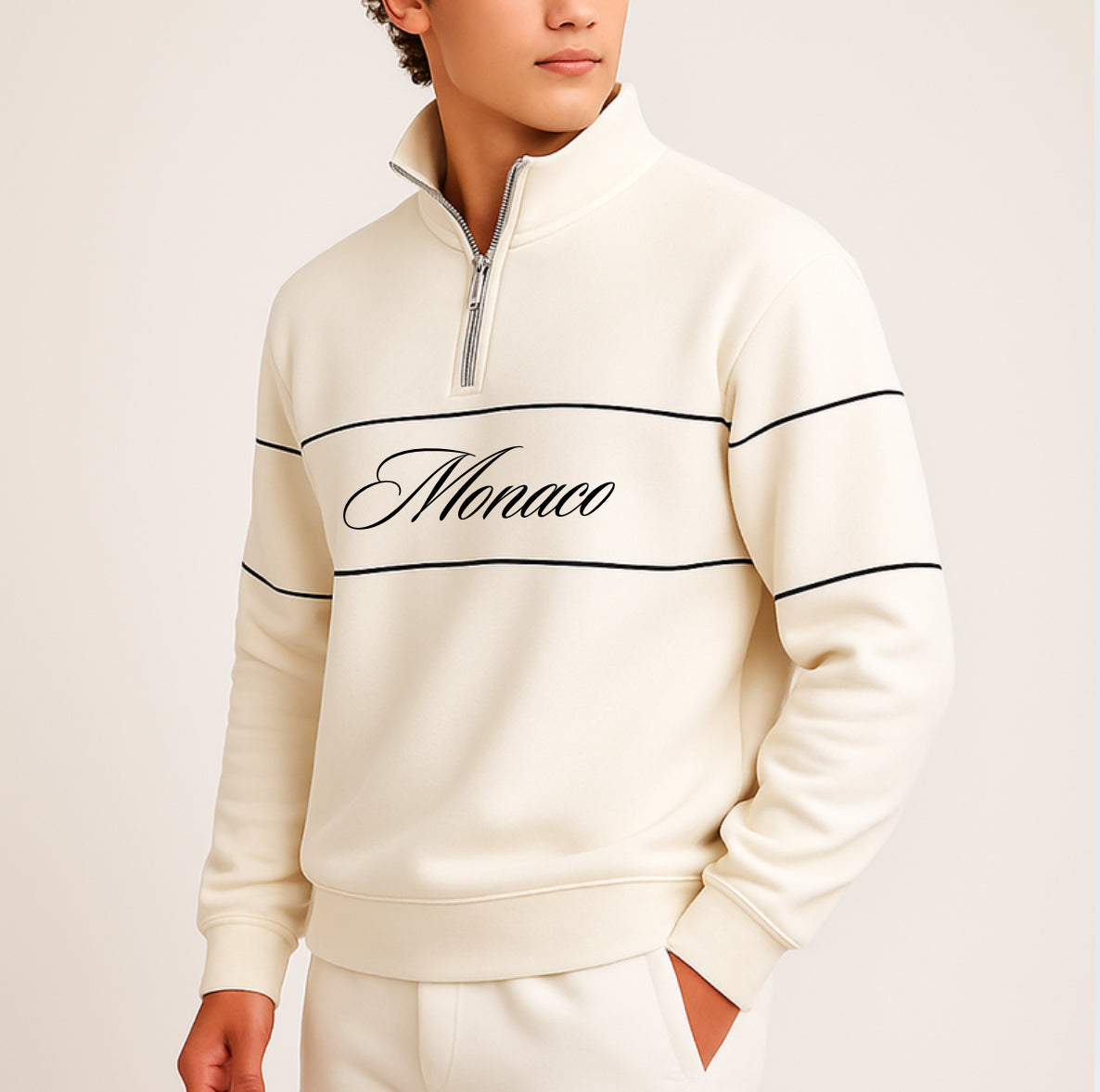The Monaco Sweatshirt Off White
