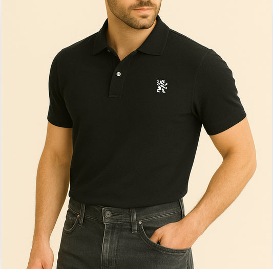 The Lionheart Polo Black