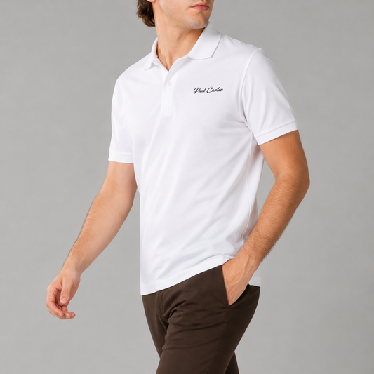 The Signature Polo White