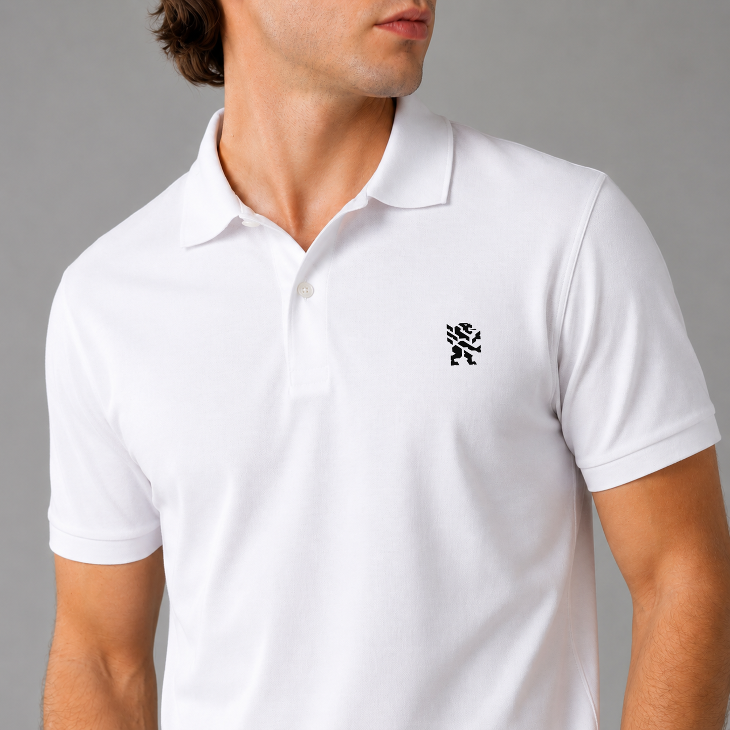 The Lionheart Polo White