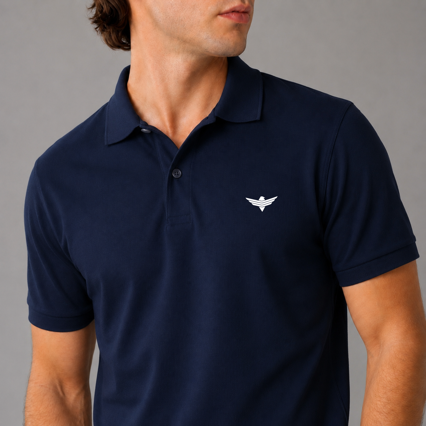 The Original V2 Polo Navy