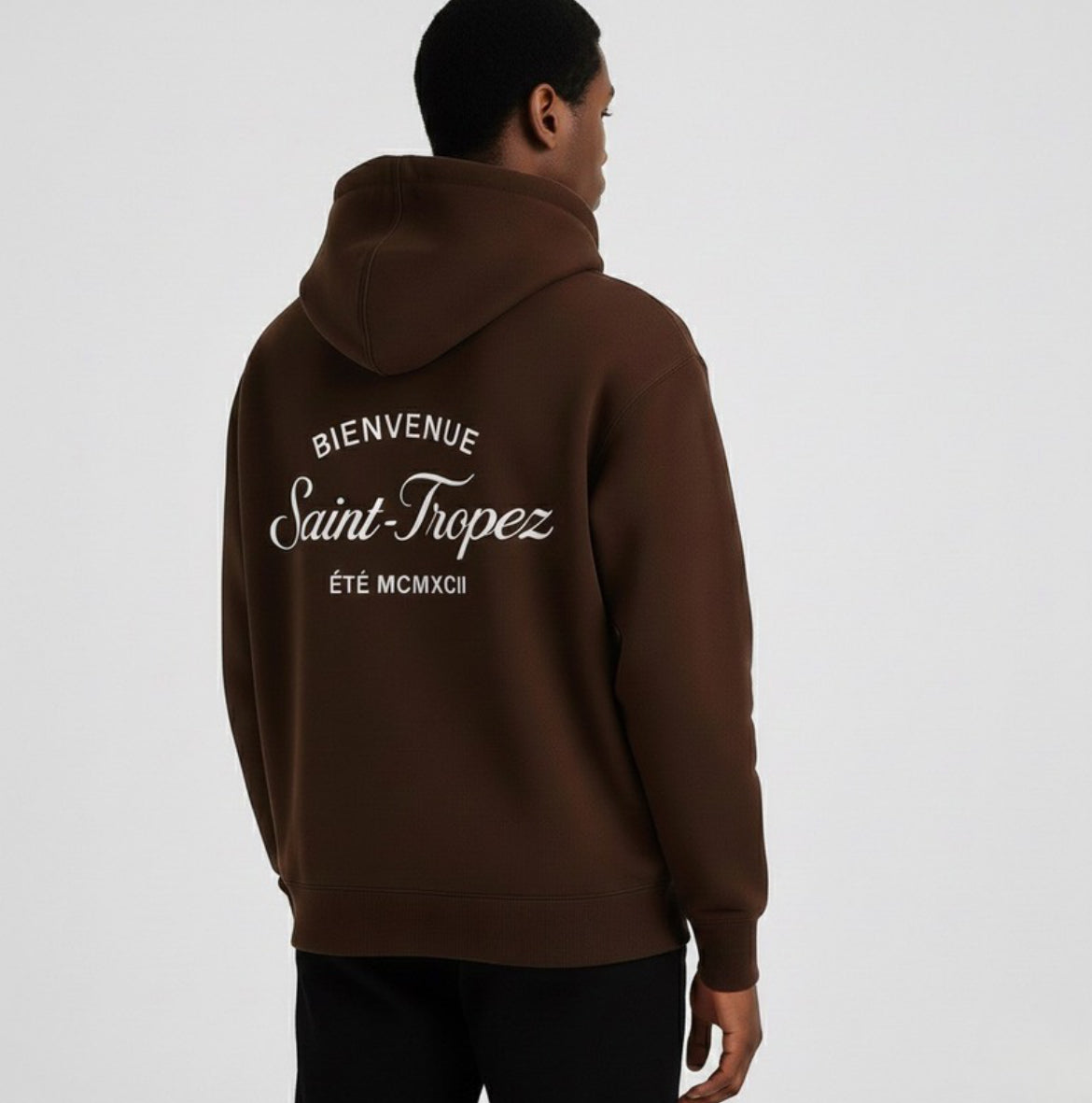 The St Tropez Hoodie Brown