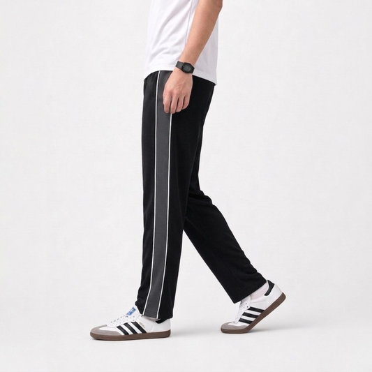 Micro Track Trousers Black