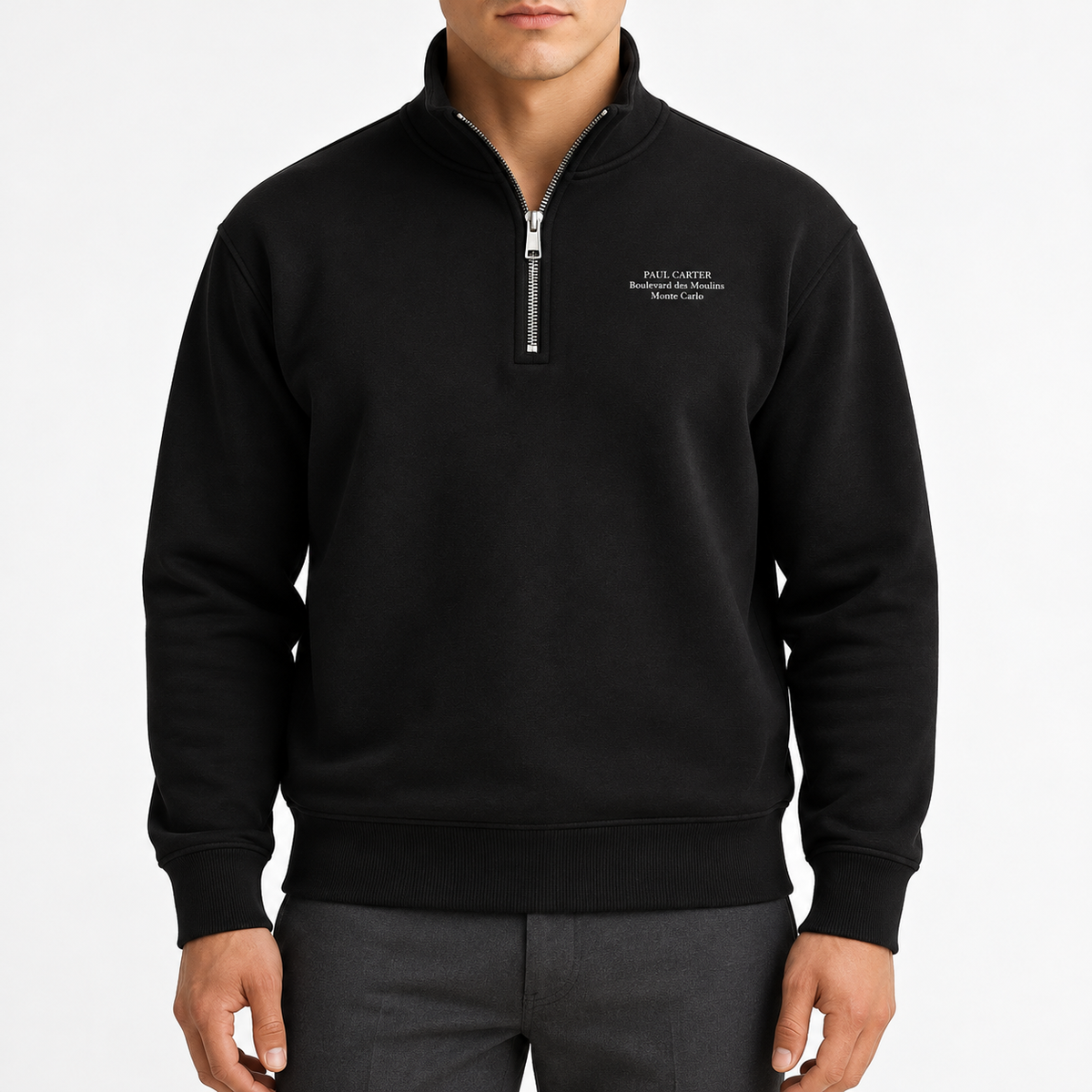 The Monte Carlo Sweatshirt Black