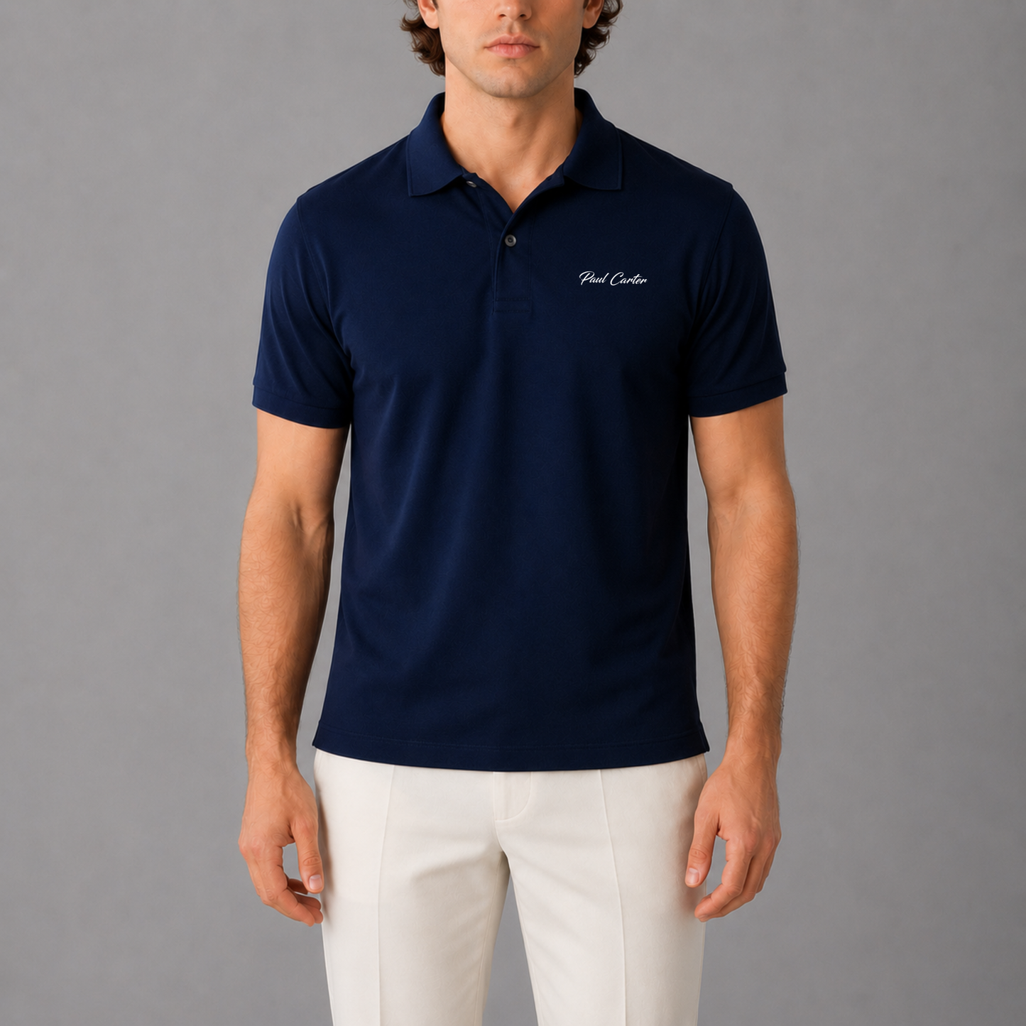 The Signature Polo Navy