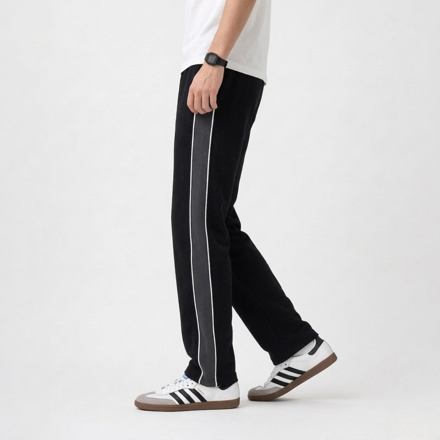Micro Track Trousers Black