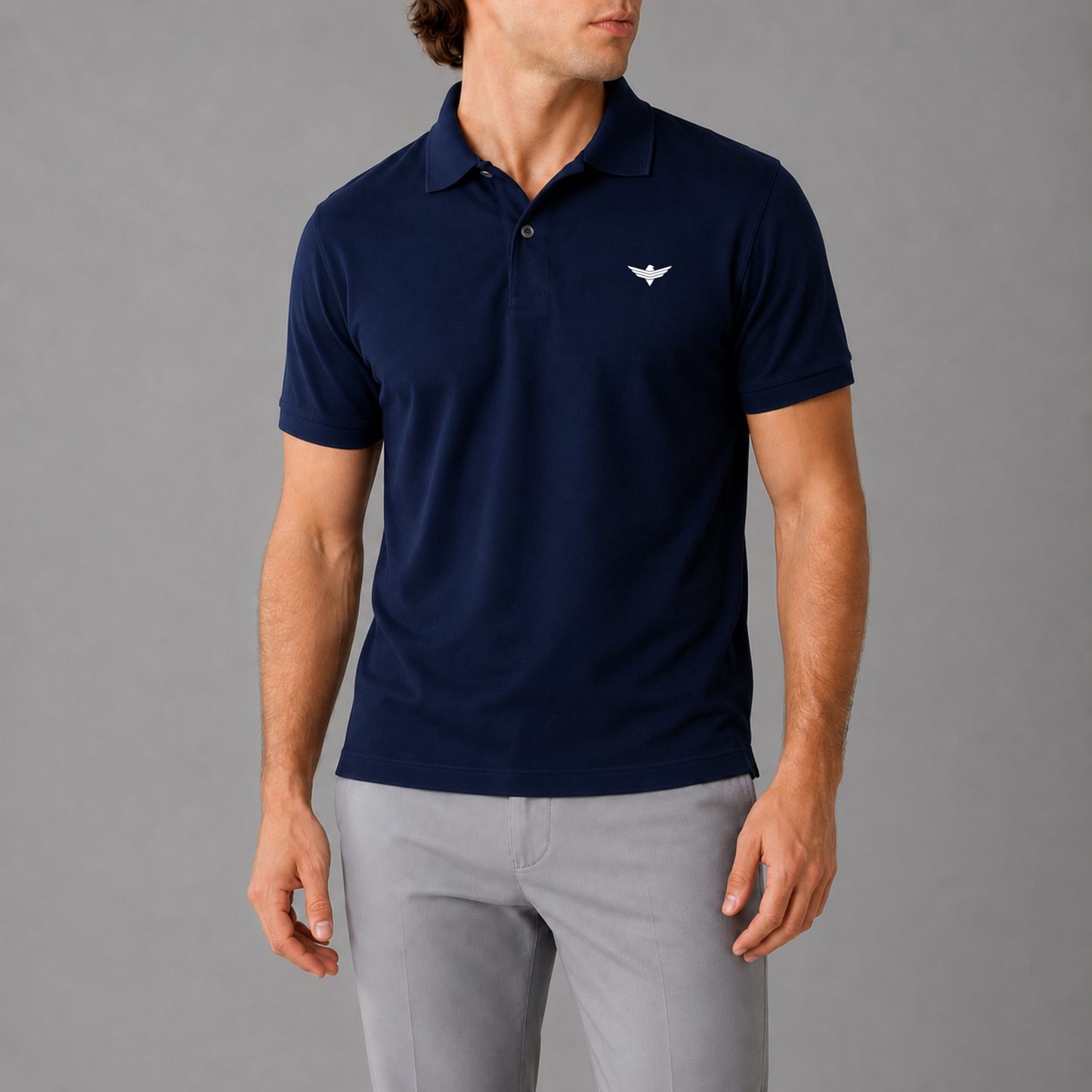 The Original V2 Polo Navy