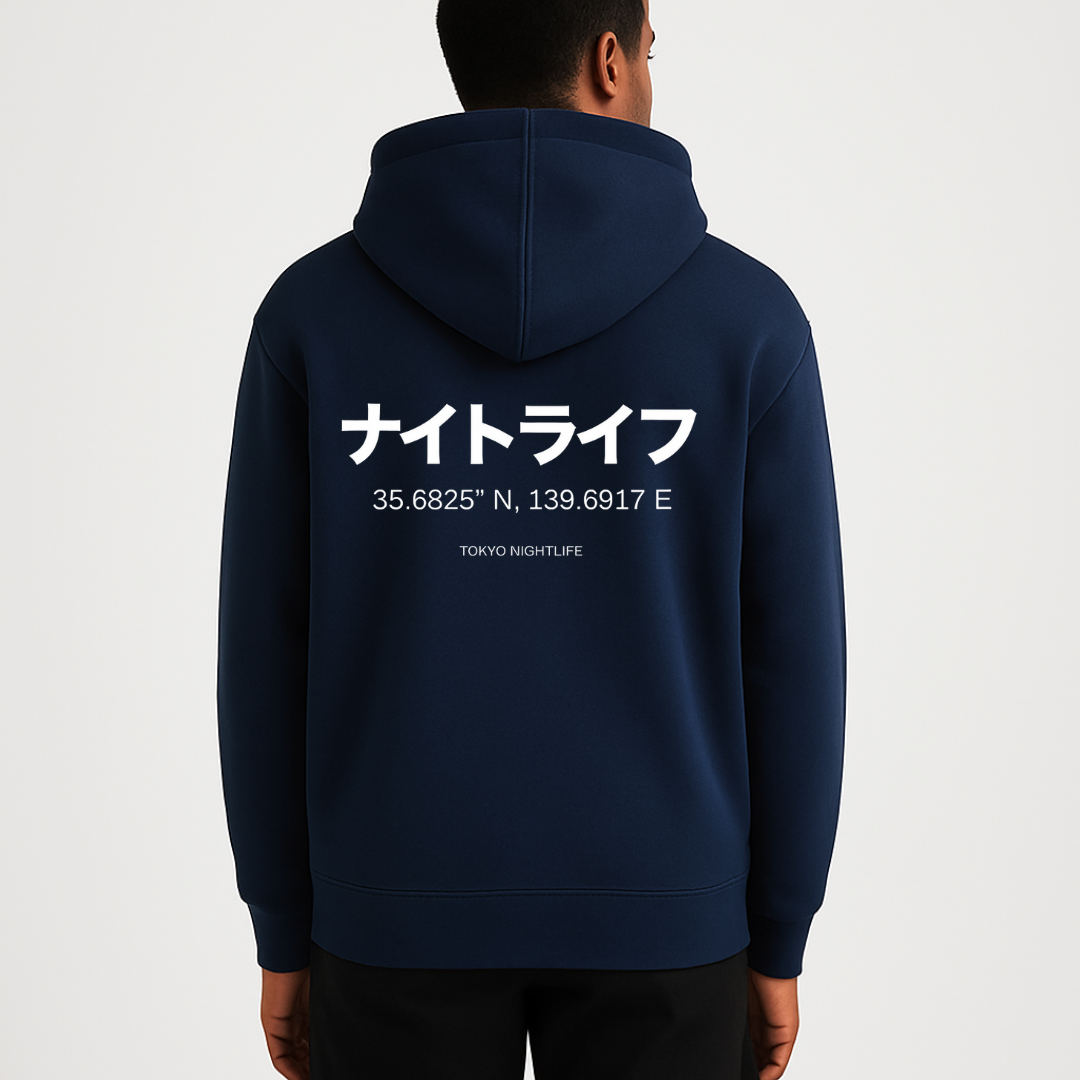 The Tokyo Hoodie Navy