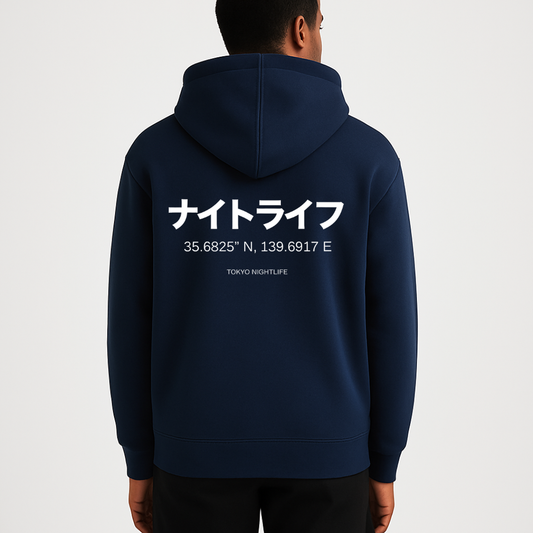 The Tokyo Hoodie Navy