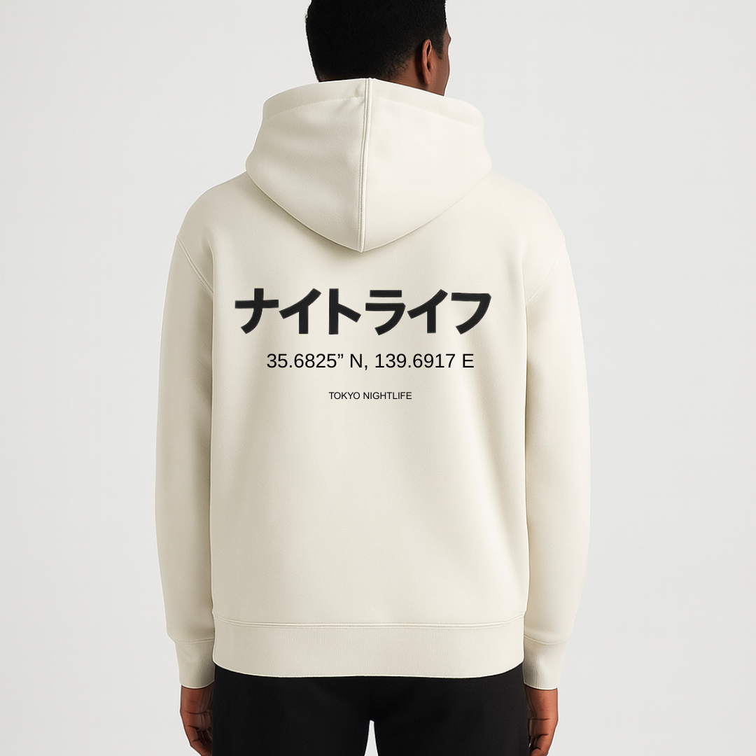 The Tokyo Hoodie Off White