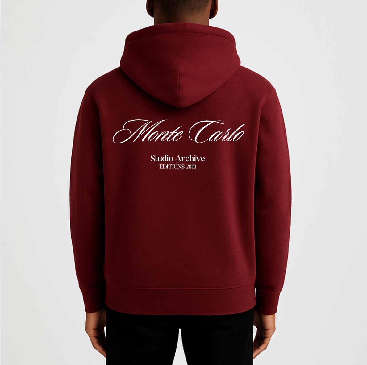 The Monte Carlo Hoodie Maroon