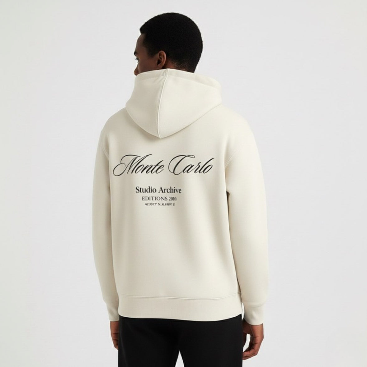 The Monte Carlo Hoodie Off White