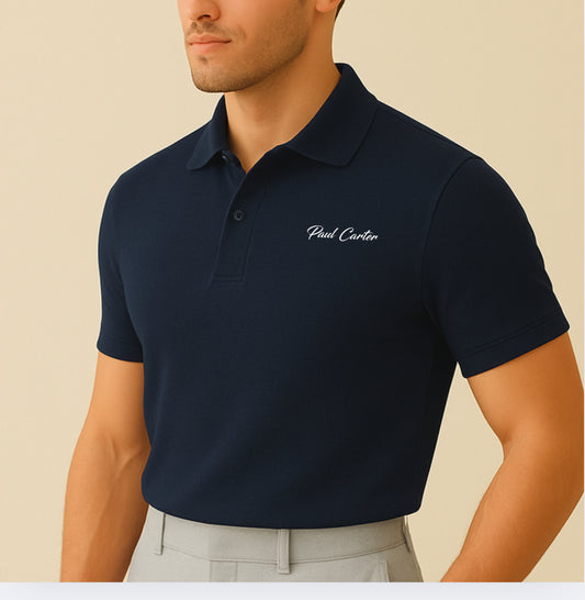 The Signature Polo Navy
