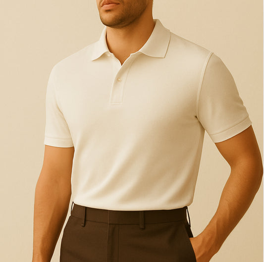 The Basic Polo White
