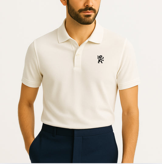 The Lionheart Polo White