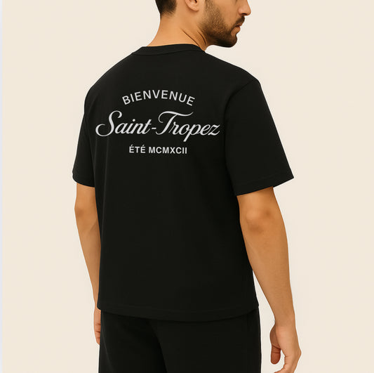The St Tropez Shirt Black