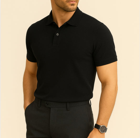The Basic Polo Black
