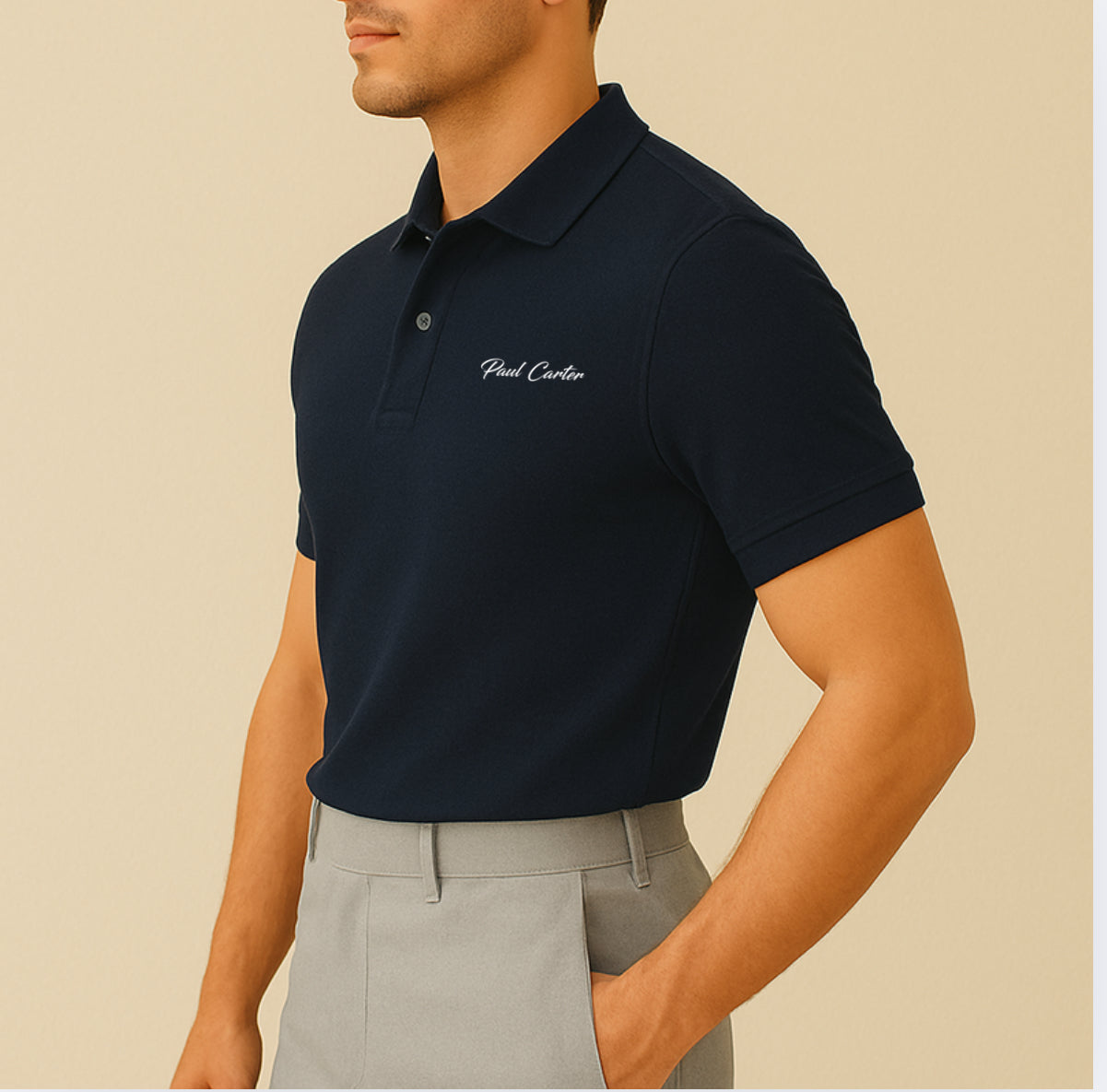The Signature Polo Navy