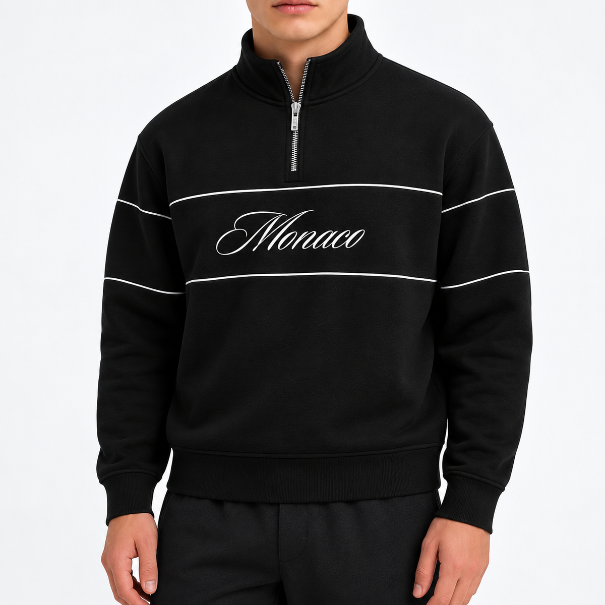 The Monaco Sweatshirt Black