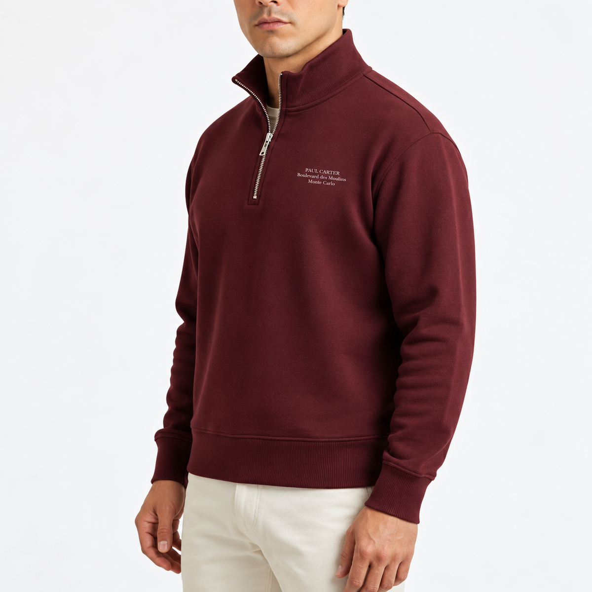 The Monte Carlo Sweatshirt Maroon