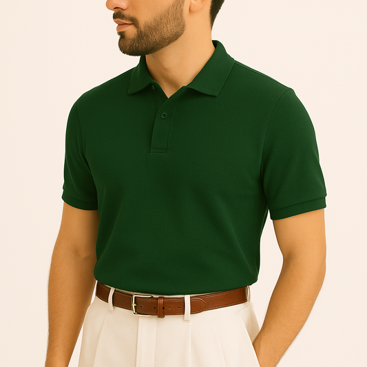 The Basic Polo Green